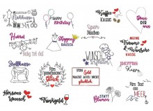 Stickserie - Spardosenmotive Vol. 1